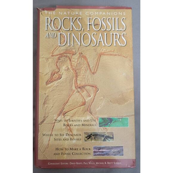 The Nature Companions Rocks, Fossils, and Dinosaurs Book Hardback - Picture 1 of 1